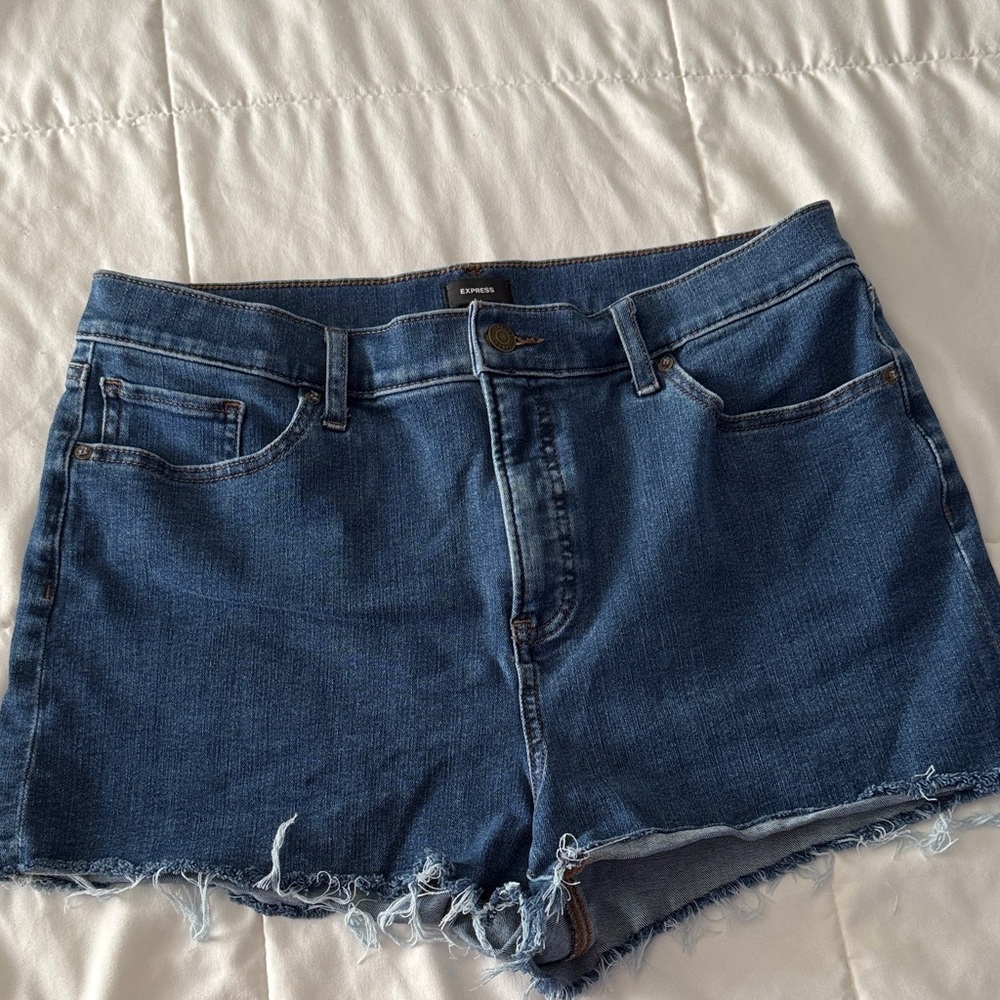 Express High-rise Jean Shorts